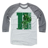 Mens Baseball T-Shirt Heather Gray / Ash