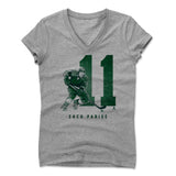 Womens Women's V-Neck Athletic Gray