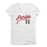 Womens Women's V-Neck White