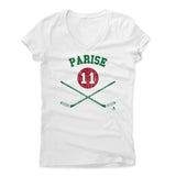 Womens Women's V-Neck White